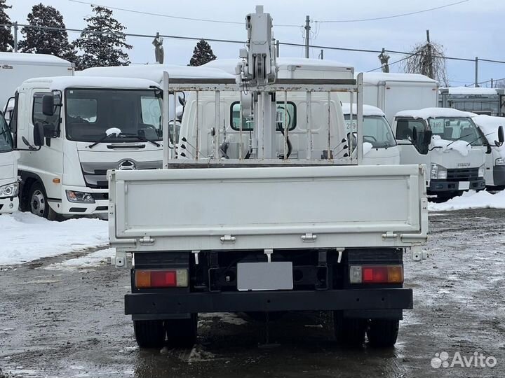 Бортовой грузовик Hino 300 (Dutro) с КМУ Tadano, 2009