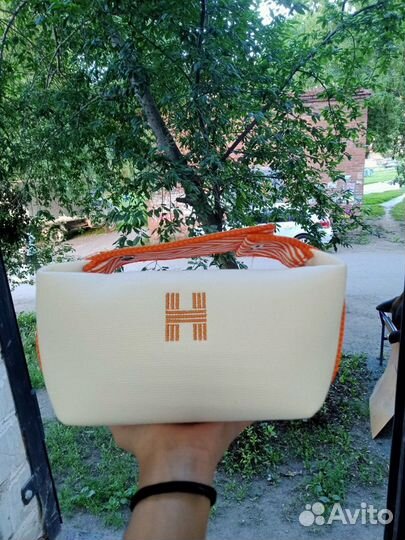 Сумка косметичка hermes