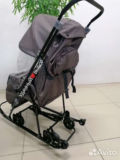 Новые санки-коляска Galaxy (ассорти/в наличии)