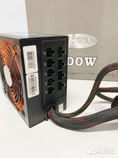 Полумодульный блок питания 800w 80+ silver