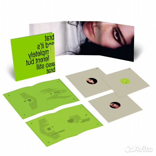 Brat remix винил