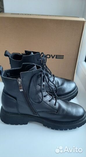 Ботинки 38 размер кожа