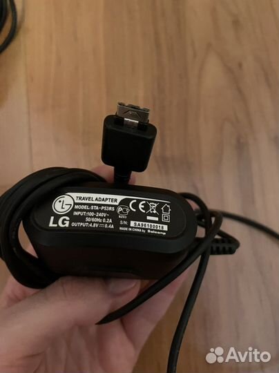 Зарядка для кнопочных телефонов LG
