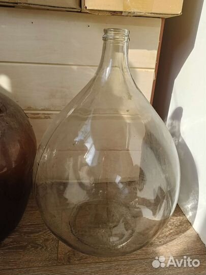Бутыль стеклянная СССР