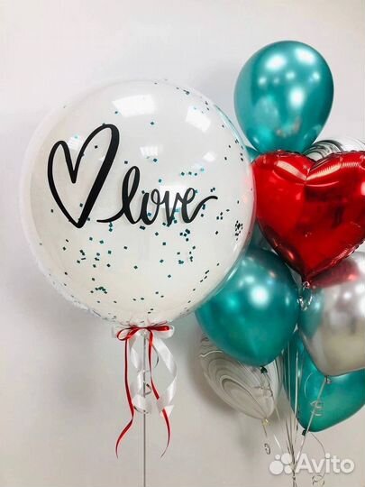 Воздушные шары с гелием с бесплатной доставкой