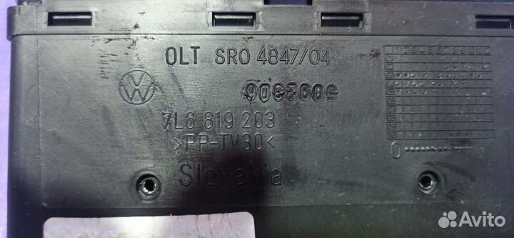 Воздуховод Volkswagen Touareg 7L BAC 2005