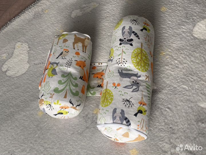 Подушка валик, позиционер для новорожденных