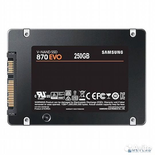Samsung SSD 250Gb 870 EVO MZ-77E250BW