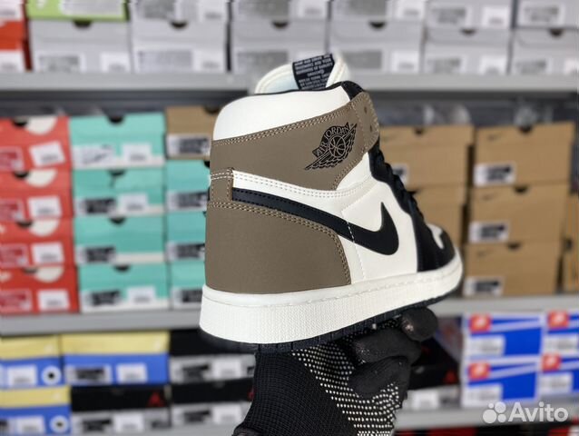 Кроссовки Nike Air Jordan 1 High Dark Mocha