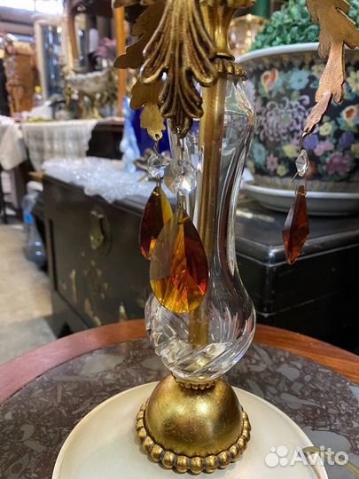 Лампа настольная. Винтажная