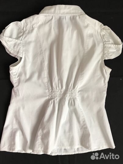 Блузки белые для дев. р,140-152, б/у