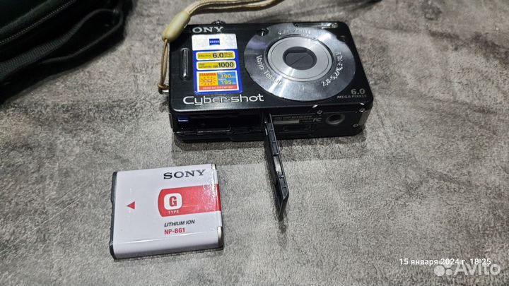 Компактный фотоаппарат sony DSC-W50