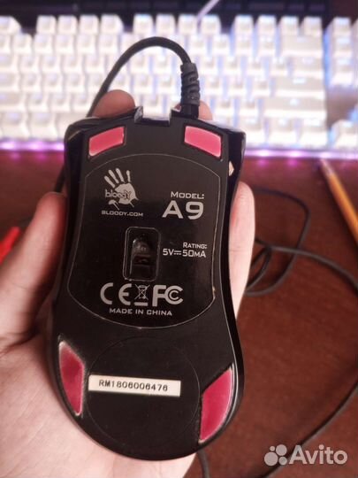 Мышь A4tech bloody A9