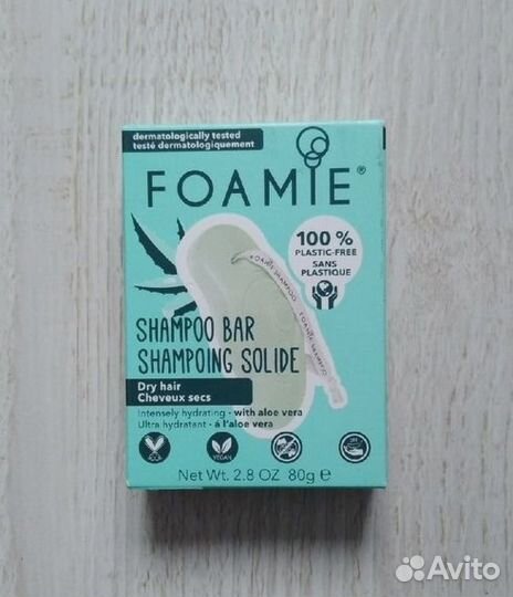 Foamie Твердый Шампунь Для Сухих Волос 80г