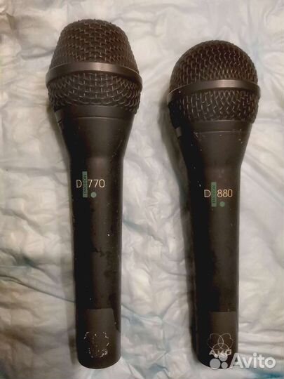 Микрофоны Shure sm58, AKG 770,880 Behringer, JBL