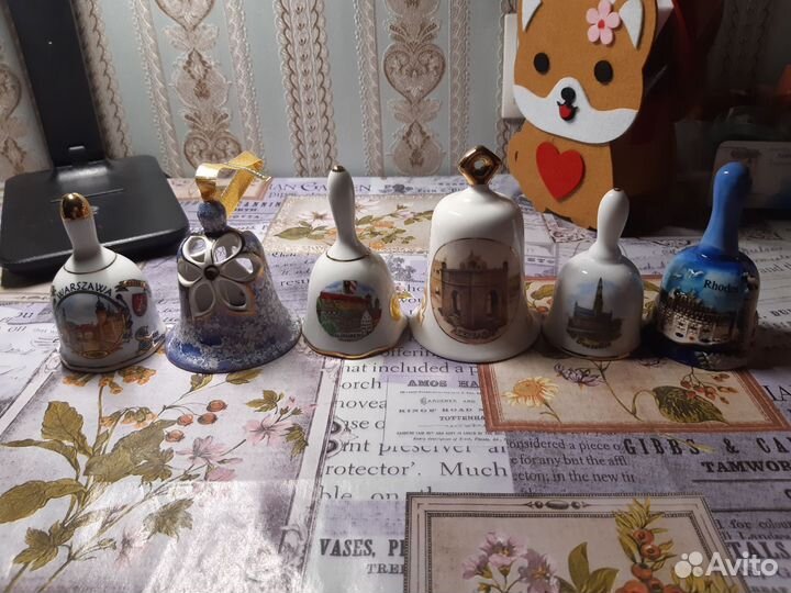 Сувенирные колокольчики