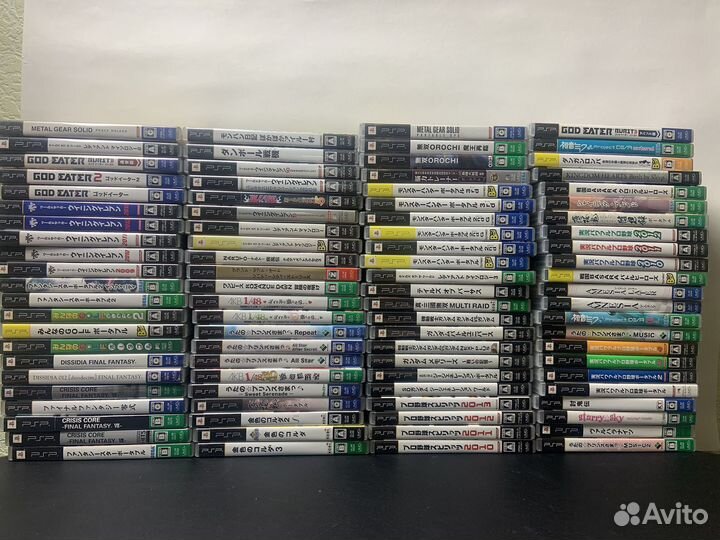 Игры на PSP(Япония) 90 штук 1#