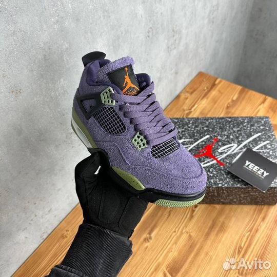 Кроссовки Air Jordan 4 wmns «Canyon Purple»