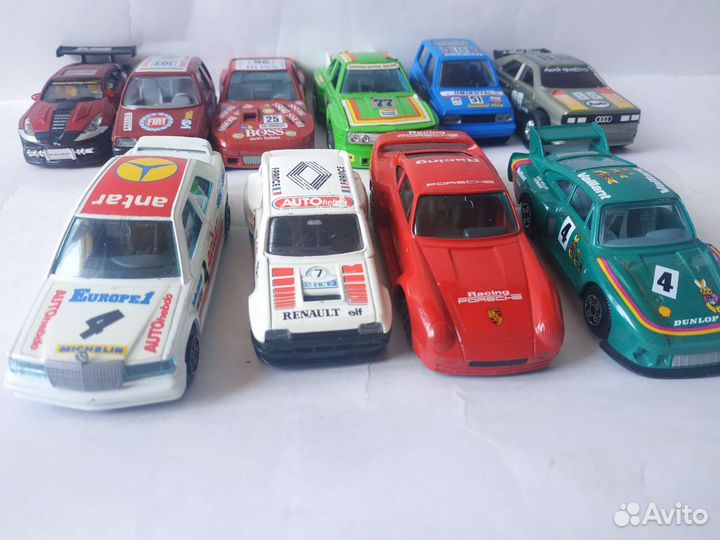 Модели спотртивных авто разных стран 80х годов