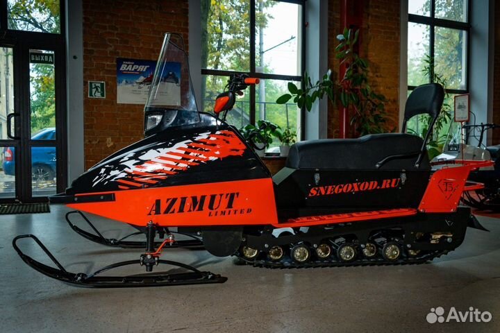 Миниснегоход Бурлак Азимут Limited 20 лс склиз