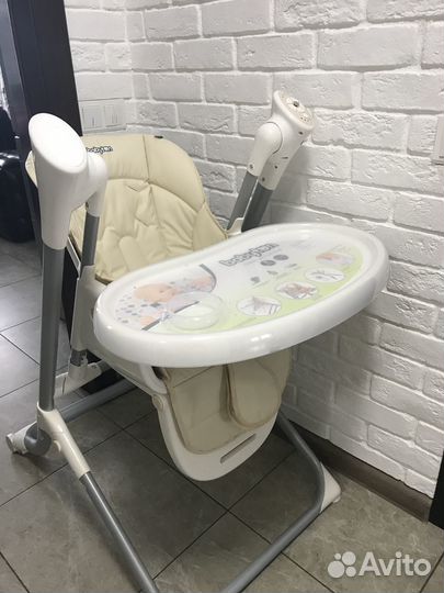 Стульчик качели для кормления 2 в 1