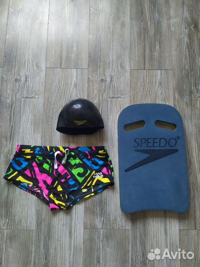 Плавки шапочка доска mad wave speedo