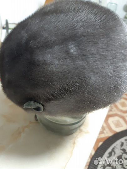 Норковый берет в отличном состоянии