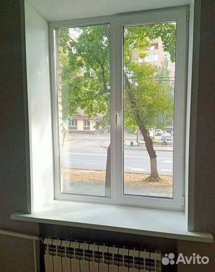 Остекление окон и балконов пвх