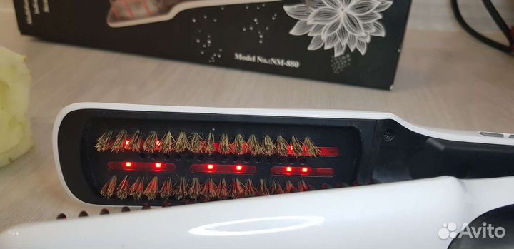 Паровой выпрямитель для волос, утюжок