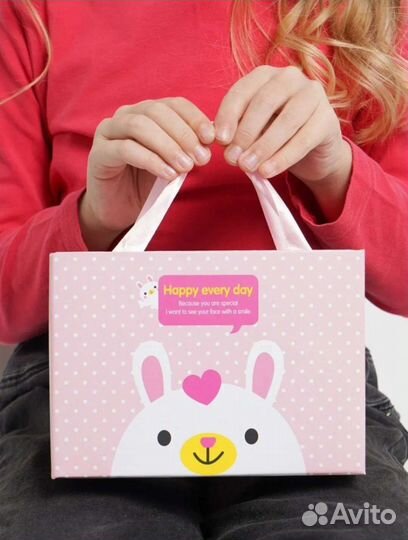 Подарочный набор резинок и заколок для девочек