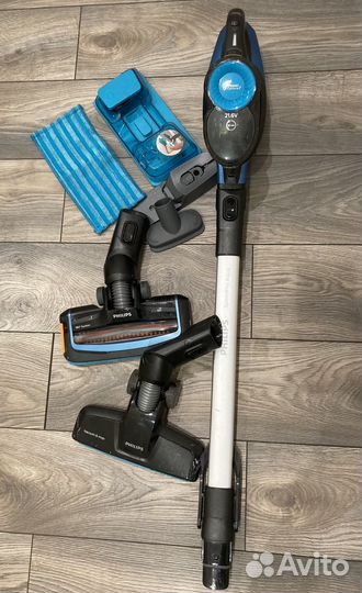 Беспроводной пылесос philips Speed ProAqua 3 в 1