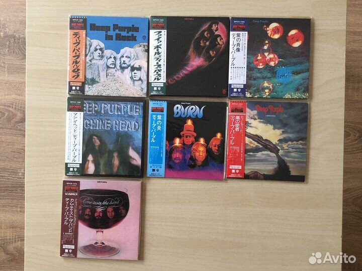 Deep purple,сд japan,7 шт