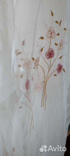 Шторы и тюль бу