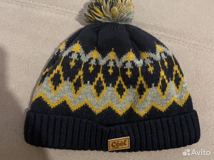 Шапка для мальчика 54-56