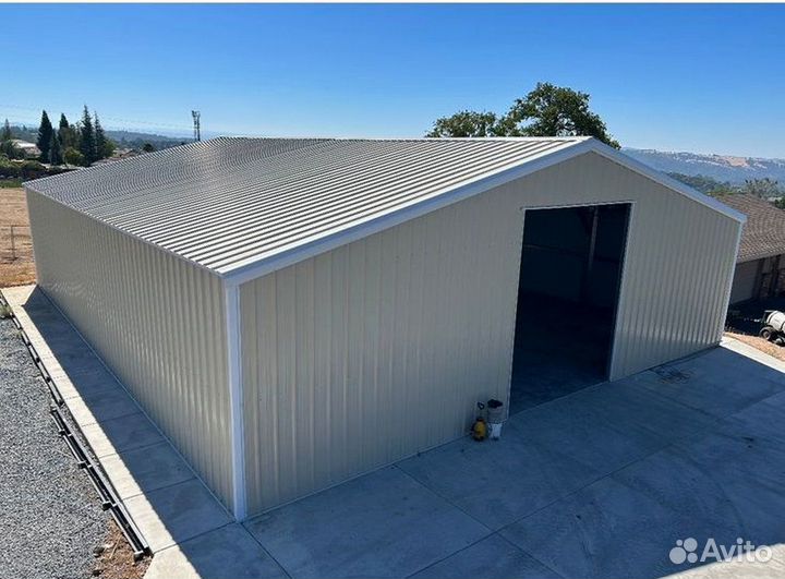 Ангар металлический быстровозводимый