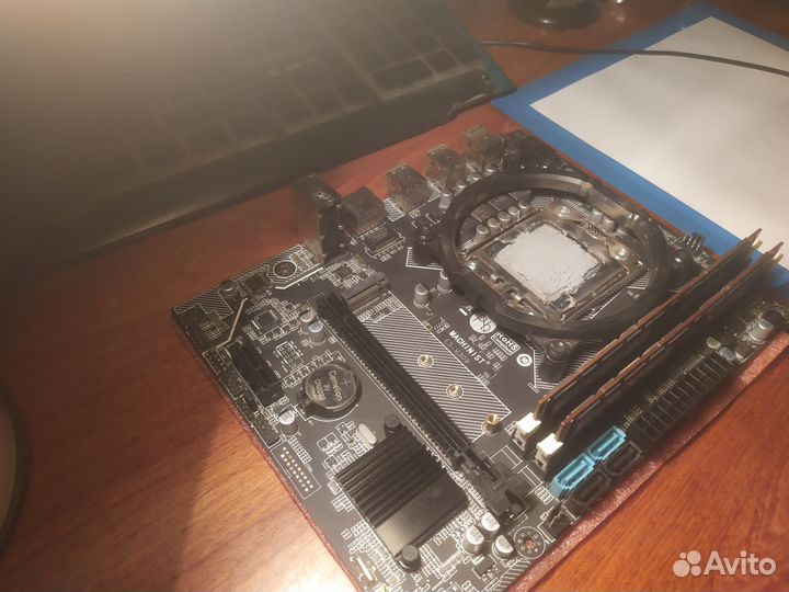 Комплект xeon 2420 v2, machinist, ddr3 8gb