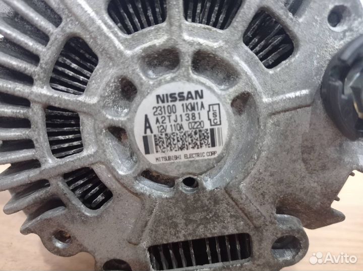 Генератор Nissan Juke YF15 F15 2011 231001KM1A