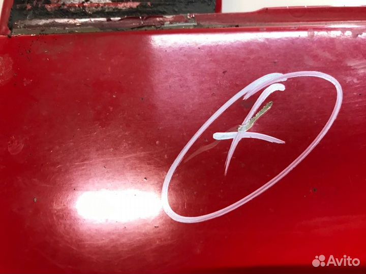 Дверь задняя левая Skoda Fabia 2 CGP 2012