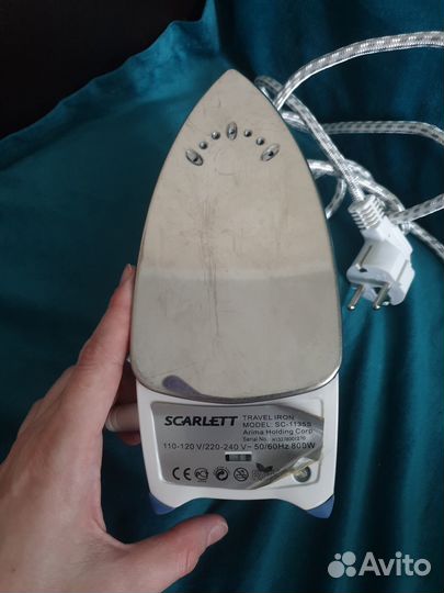 Дорожный утюг Scarlett Kit SC-1135S