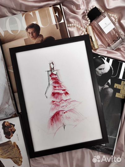 Интерьерная картина, иллюстрация на заказ