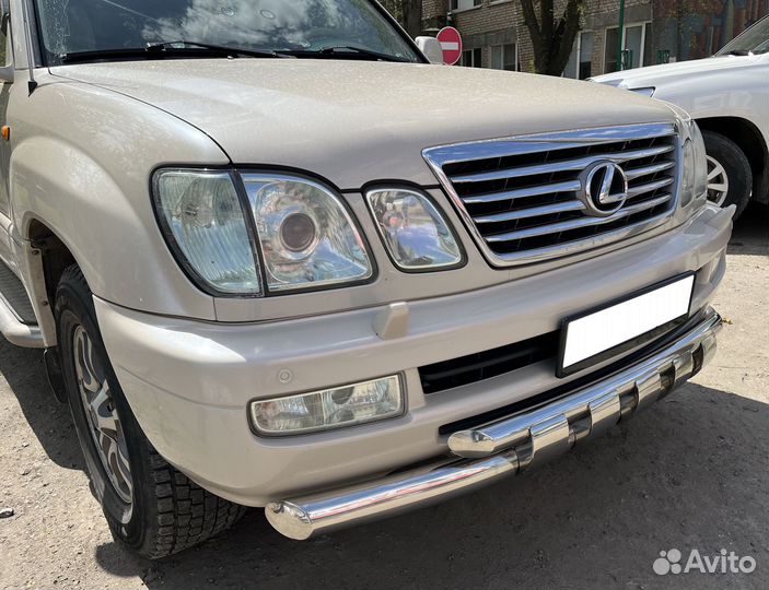 Lexus LX 470 1998-2007 Защита переднего бампера