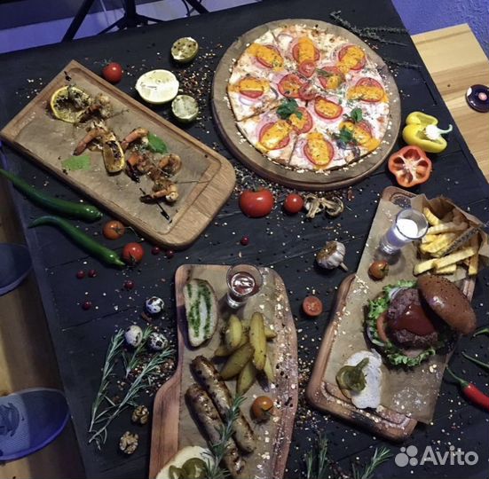 Доски для подачи блюд, менажницы