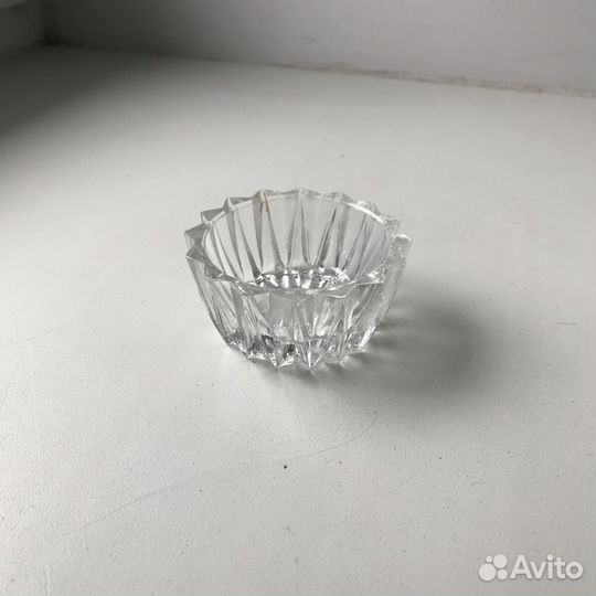 Солонка хрустальная