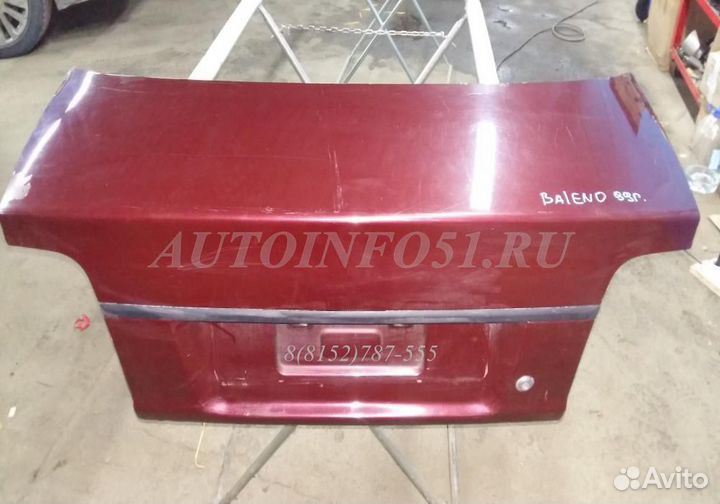 Крышка багажника Suzuki Baleno, 1999, седан
