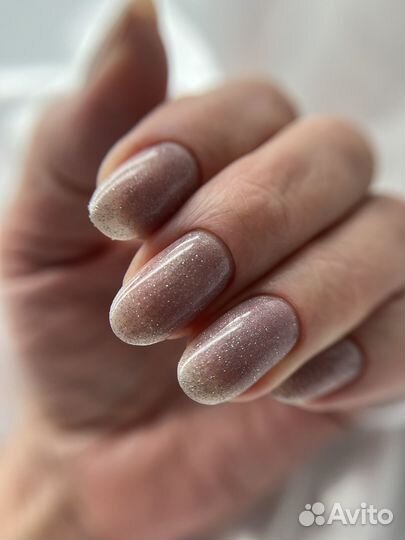 Маникюр, модель на наращивание