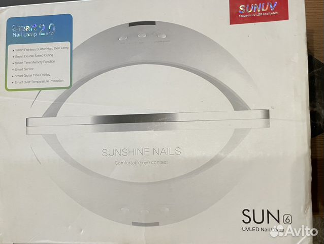 Уф лампа для ногтей Sun UV 6, версия 2.0