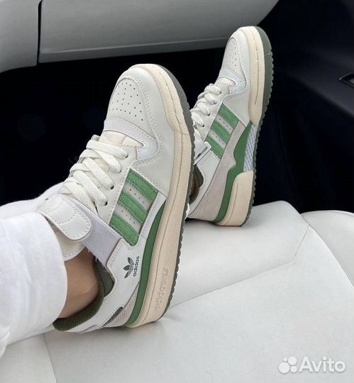 Adidas forum low green