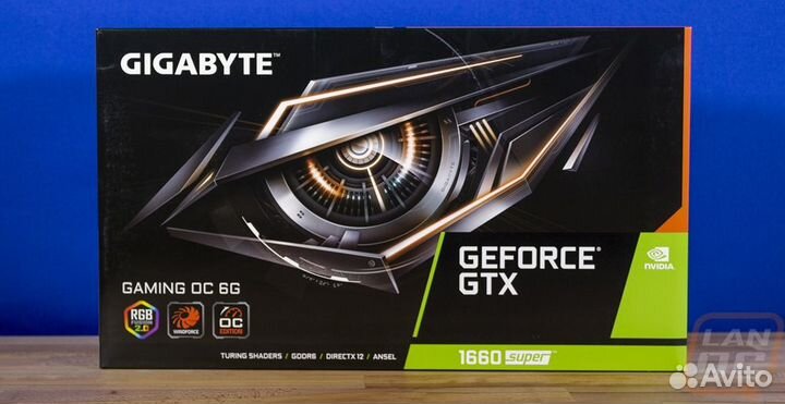 Видеокарта 1660 super Gigabayte