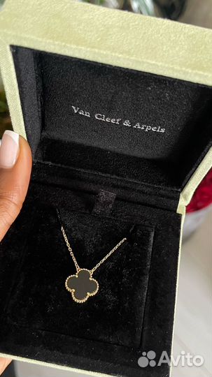 Van cleef подвеска клевер