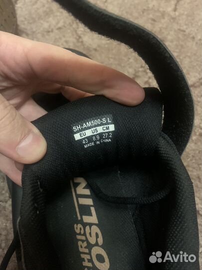 Велотуфли shimano mtb+контактные педали shimsno